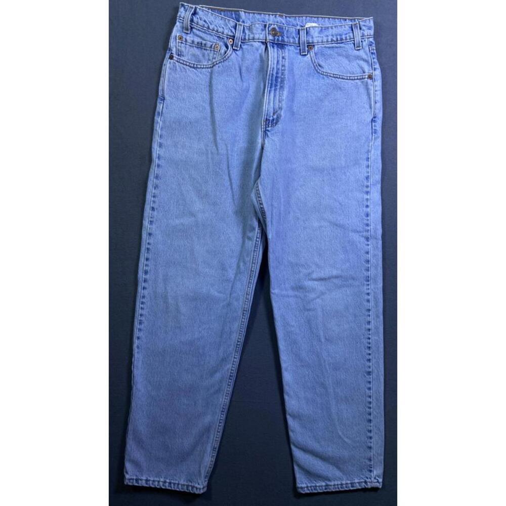 Vintage 90’s Levi Strauss 550 Blue Jeans Sz 36x32 (34x33 actual) VTG Stonewashed